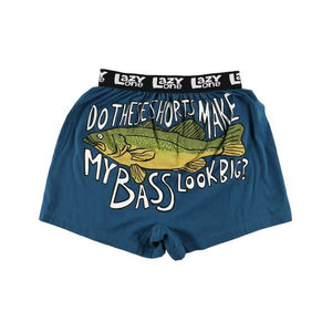 Do These Shorts Make My Bass Look Big? Men's Comical Boxer