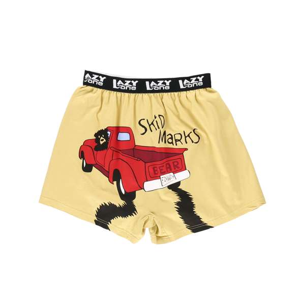Skid Marks Men's Comical Boxers