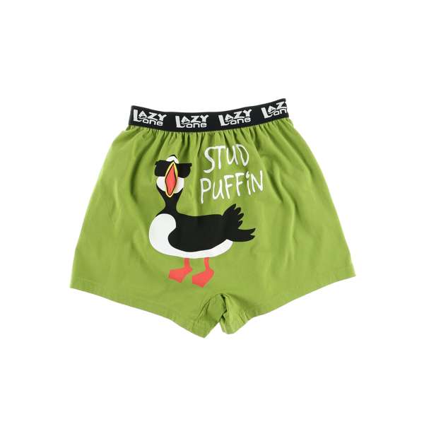Stud Puffin Men's Comical Boxers