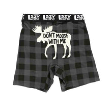 Load image into Gallery viewer, Don&#39;t Moose With Me Men&#39;s Boxer Briefs
