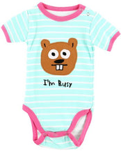 Load image into Gallery viewer, I&#39;m Busy Beaver Infant Creeper Onesie
