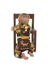 Load image into Gallery viewer, Camo Deer Infant Green Onesie Flapjack
