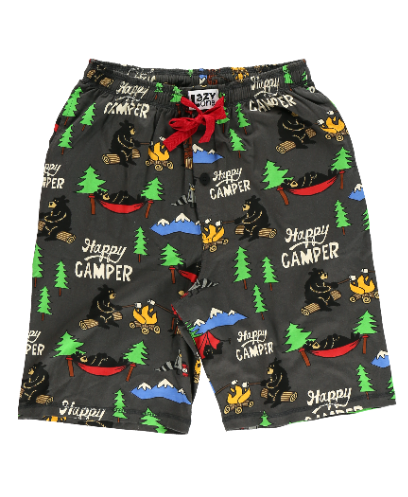 Happy Camper Men's Pajama Shorts