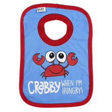 Load image into Gallery viewer, Crabby When I&#39;m Hungry Crab Infant Bib
