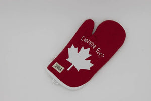 Canada Eh? Red Oven Mitt