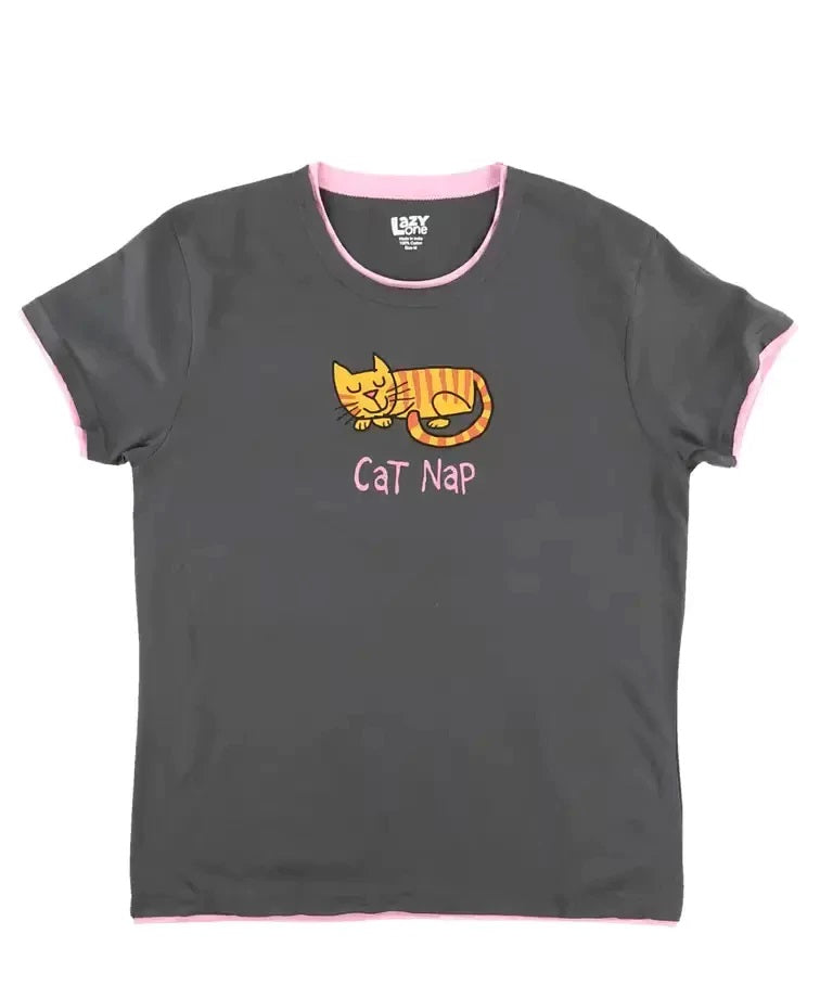 Cat Nap Women's Relaxed Fit PJ T