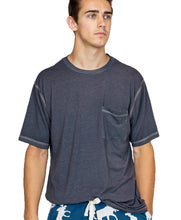 Load image into Gallery viewer, Heather Charcoal Pockets Tee
