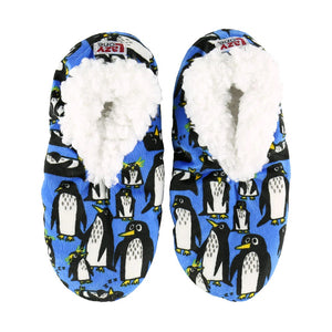Penguin Fuzzy Feet Slipper