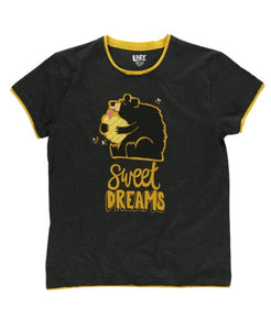 Sweet Dreams Women's Relaxed Fit Bear PJ Tee