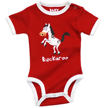 Load image into Gallery viewer, Buckaroo Horse Infant Creeper Onesie
