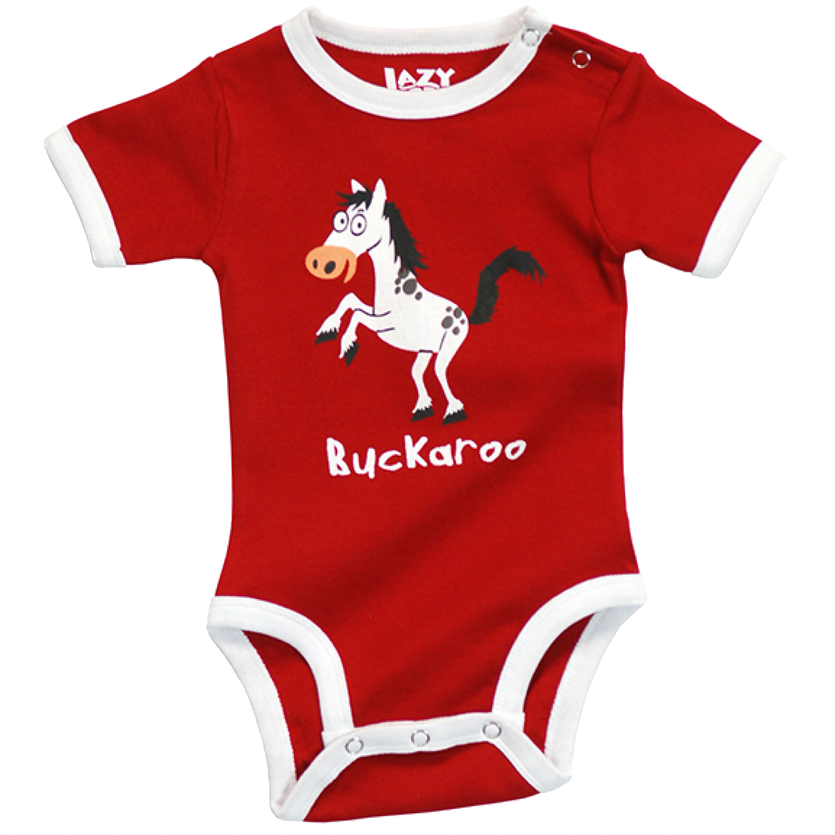 Buckaroo Horse Infant Creeper Onesie