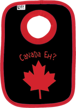Load image into Gallery viewer, Canada Eh? Red Infant Bib
