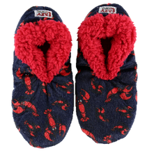 Load image into Gallery viewer, Lobster Fuzzy Feet Slipper
