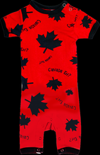 Load image into Gallery viewer, Canada Eh? Red Infant Romper
