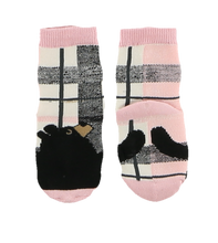 Load image into Gallery viewer, Bear Hug Pink Infant Sock
