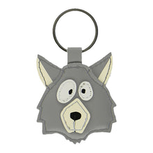 Load image into Gallery viewer, Wolf Keychain
