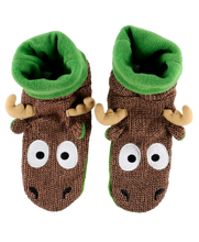 Load image into Gallery viewer, Moose Woodland Slipper
