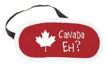 Load image into Gallery viewer, Canada Eh? Red Sleep Masks

