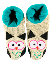 Load image into Gallery viewer, Owl Woodland Slipper
