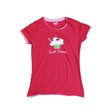 Load image into Gallery viewer, Sweet Dreams Cupcake Women&#39;s Fitted Tee
