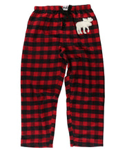 Load image into Gallery viewer, Moose Plaid Men&#39;s Flannel PJ Pant
