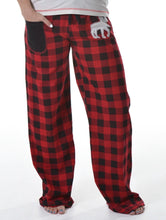 Load image into Gallery viewer, Lazy One - Moose Plaid - Yoga Pant
