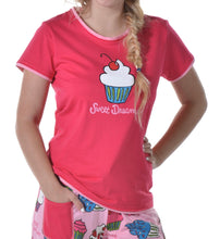 Load image into Gallery viewer, Sweet Dreams Cupcake Women&#39;s Fitted Tee
