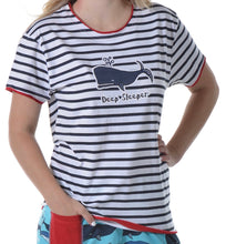 Load image into Gallery viewer, Deep Sleeper Whale Women&#39;s Relaxed Fit Tee
