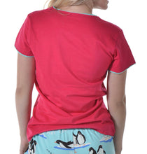 Load image into Gallery viewer, Out Cold Penguin Women&#39;s Fitted Tee
