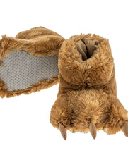 Load image into Gallery viewer, Brown Bear Kids and Adults Paw Slipper
