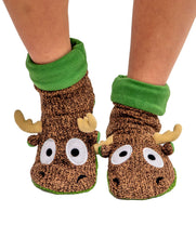 Load image into Gallery viewer, Moose Woodland Slipper
