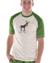Load image into Gallery viewer, Lazy Ass Men&#39;s Donkey PJ Tee
