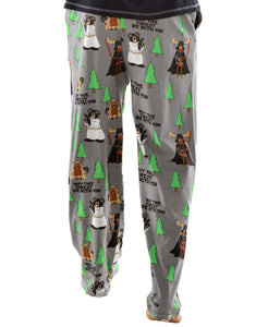 Forest Be With You Men's Moose PJ Pants
