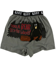 Load image into Gallery viewer, Does a Bear Sit? Men&#39;s Comical Boxer
