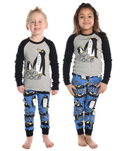 Load image into Gallery viewer, Out Cold Kid&#39;s Long Sleeve Penguin PJ&#39;s
