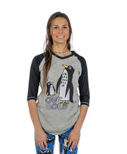 Load image into Gallery viewer, Out Cold Women&#39;s Penguin Tall Tee
