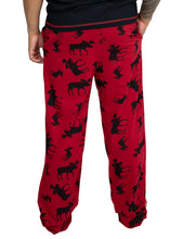 Load image into Gallery viewer, Red Classic Moose Men&#39;s PJ Pant
