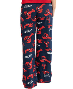 Pinch Me I'm Dreaming Women's Lobster Fitted PJ Pant