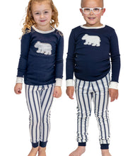Load image into Gallery viewer, Ticking Bear Kid&#39;s Long Sleeve PJ&#39;s
