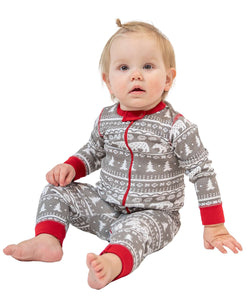 Nordic Bear Infant Union Suit