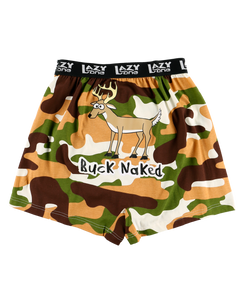 Buck Naked Camo Deer Men's Comical Boxers