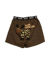 Load image into Gallery viewer, Going Commando Moose Men&#39;s Comical Boxer
