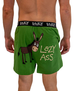 Lazy Ass Men's Comical Boxer