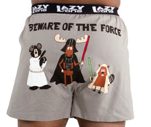Load image into Gallery viewer, Beware of the Force Men&#39;s Comical Boxers
