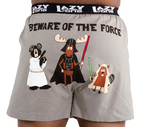 Beware of the Force Men's Comical Boxers