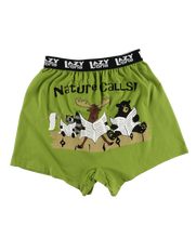 Load image into Gallery viewer, Nature Calls Men&#39;s Comical Boxers
