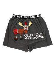 Load image into Gallery viewer, Gluteous Maximoose Men&#39;s Comical Boxer
