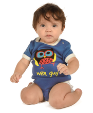 Load image into Gallery viewer, Wise Guy Owl Infant Creeper
