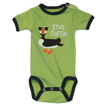 Load image into Gallery viewer, Stud Puffin Infant Creepers
