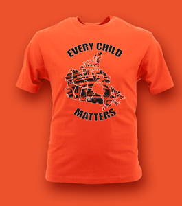 Every Child Matters Canada Outline Adult T-Shirt